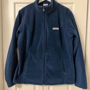 Columbia Women’s Zip-Up Sweatshirt – XL, 100% Polyester, Warm & Cozy